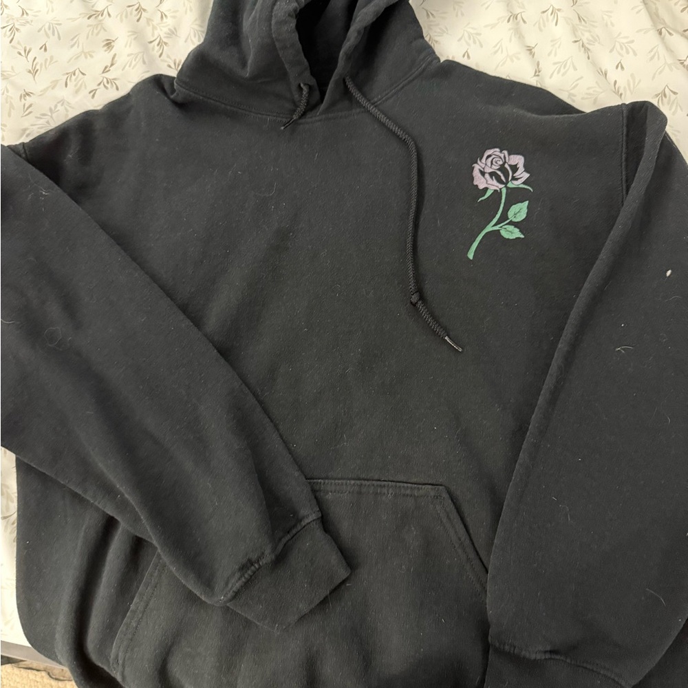 Gildan Soft Black Hoodie